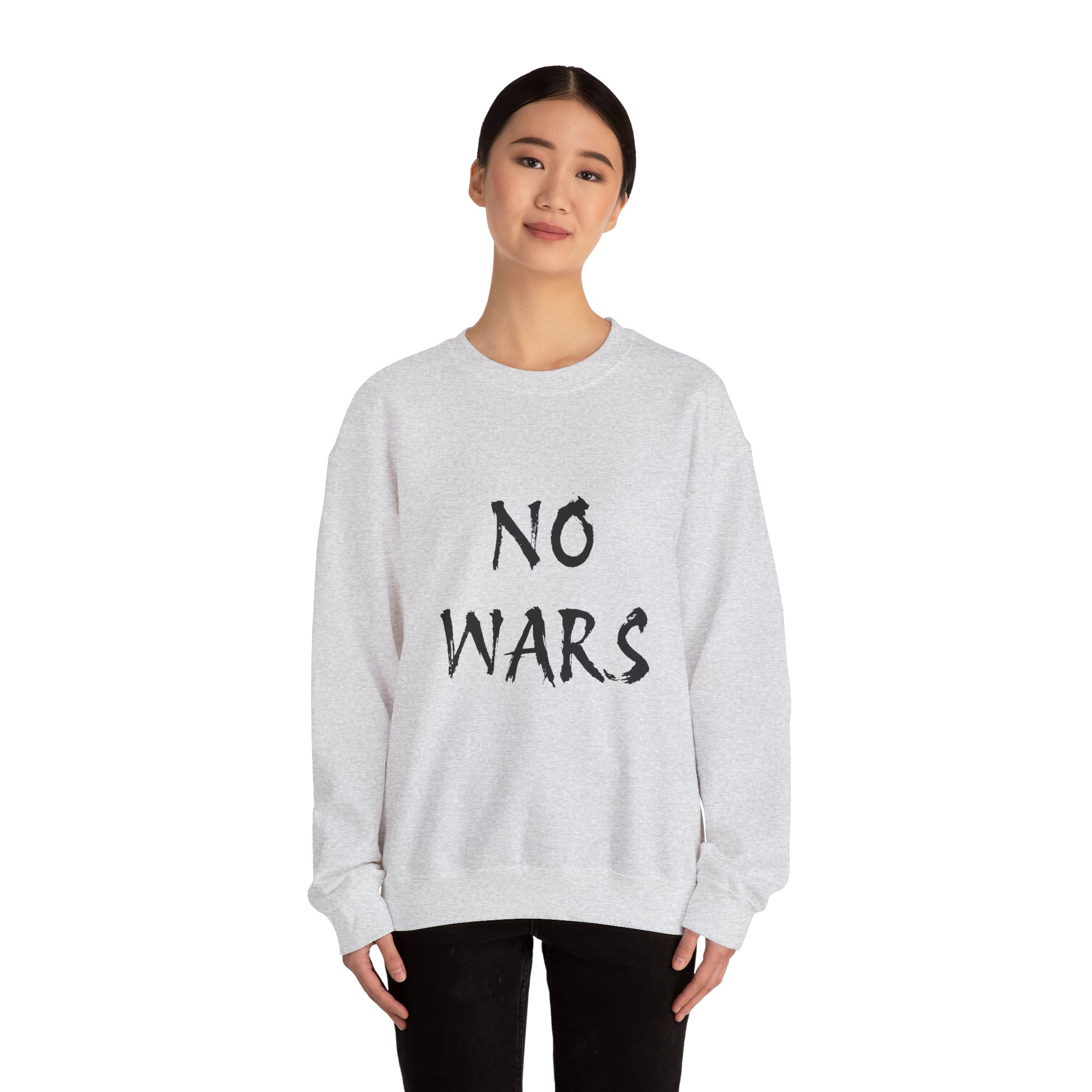 NO WARS Unisex Sweatshirt - Image 8