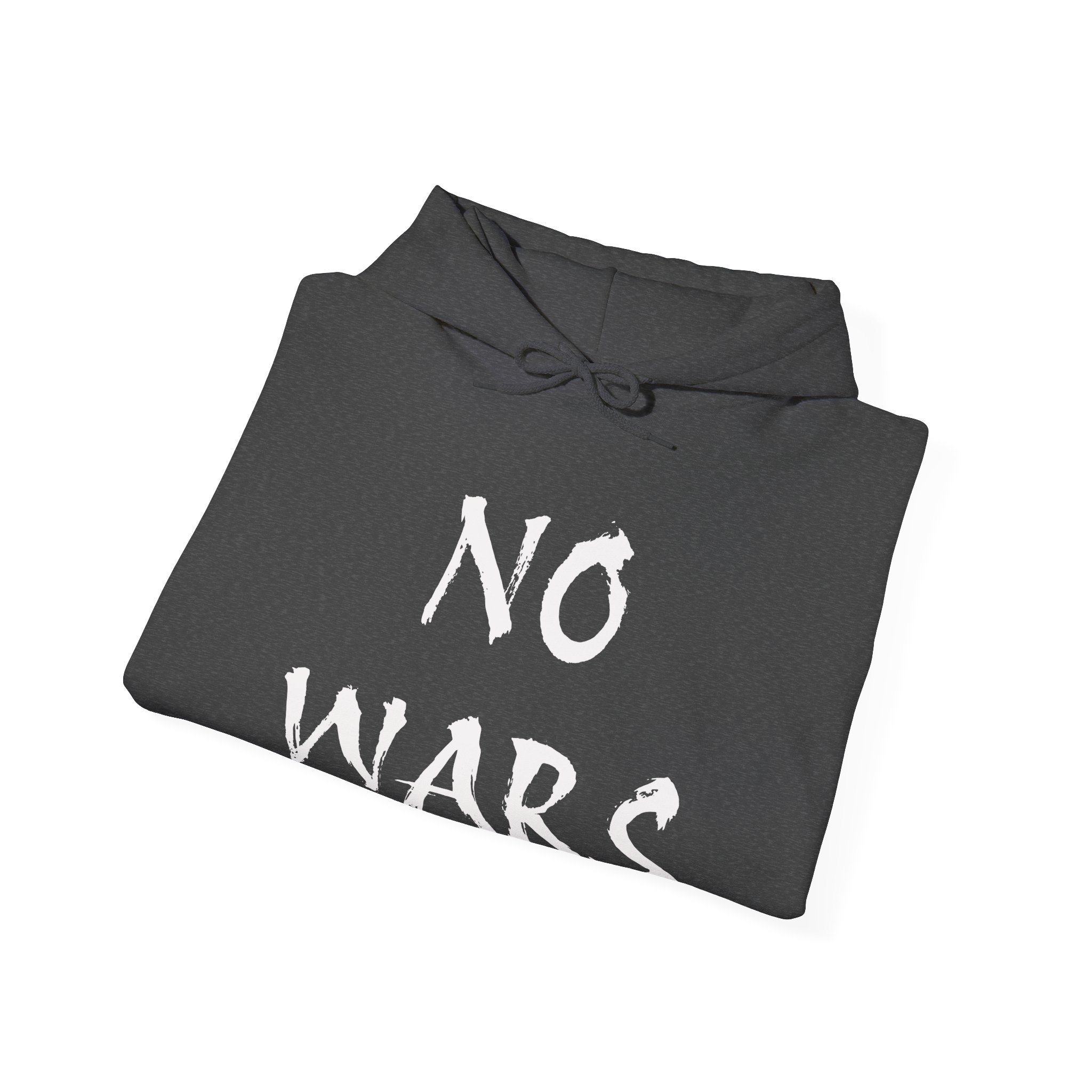 NO WARS Unisex Hooded Sweatshirt - Image 8