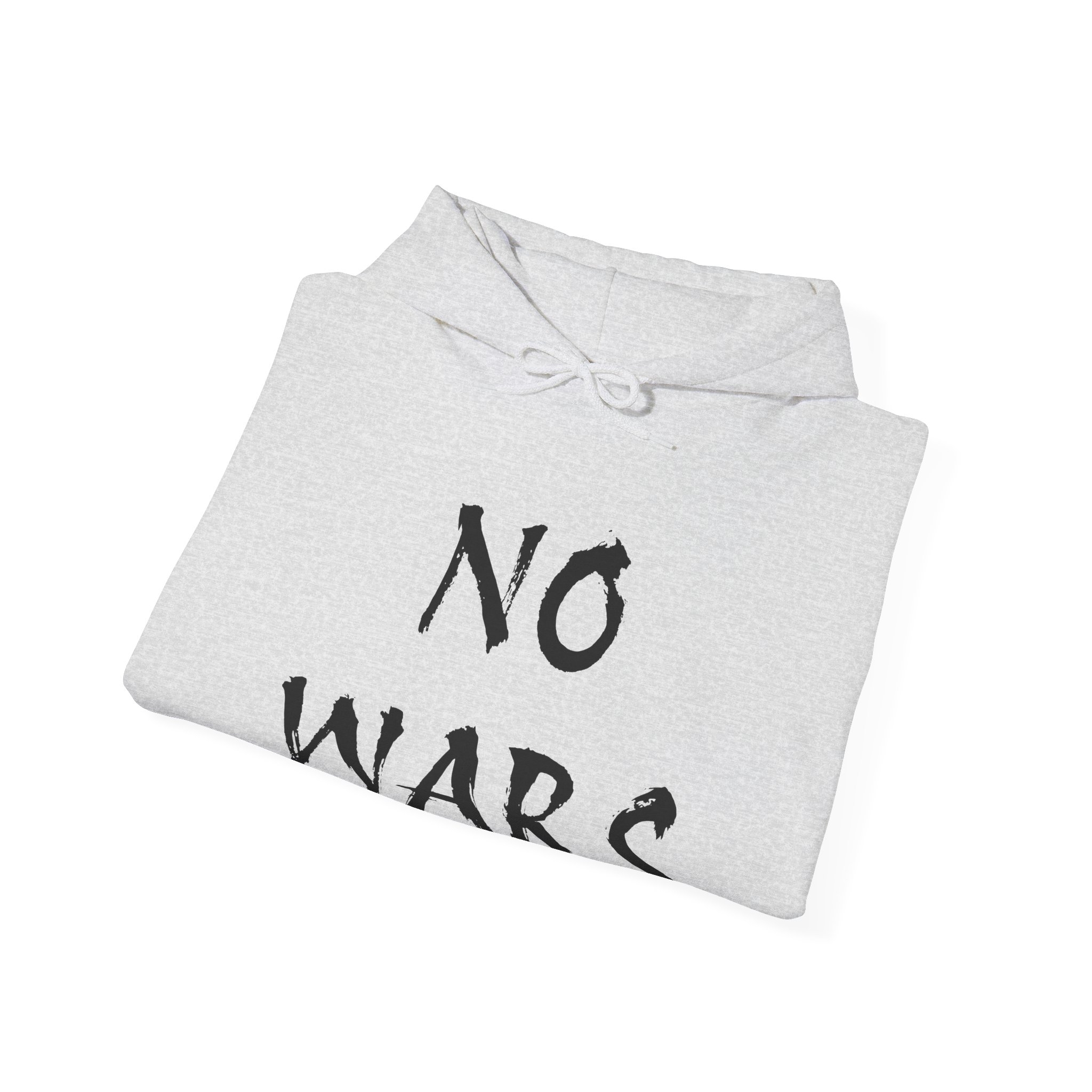 NO WARS Unisex Hooded Sweatshirt - Image 8