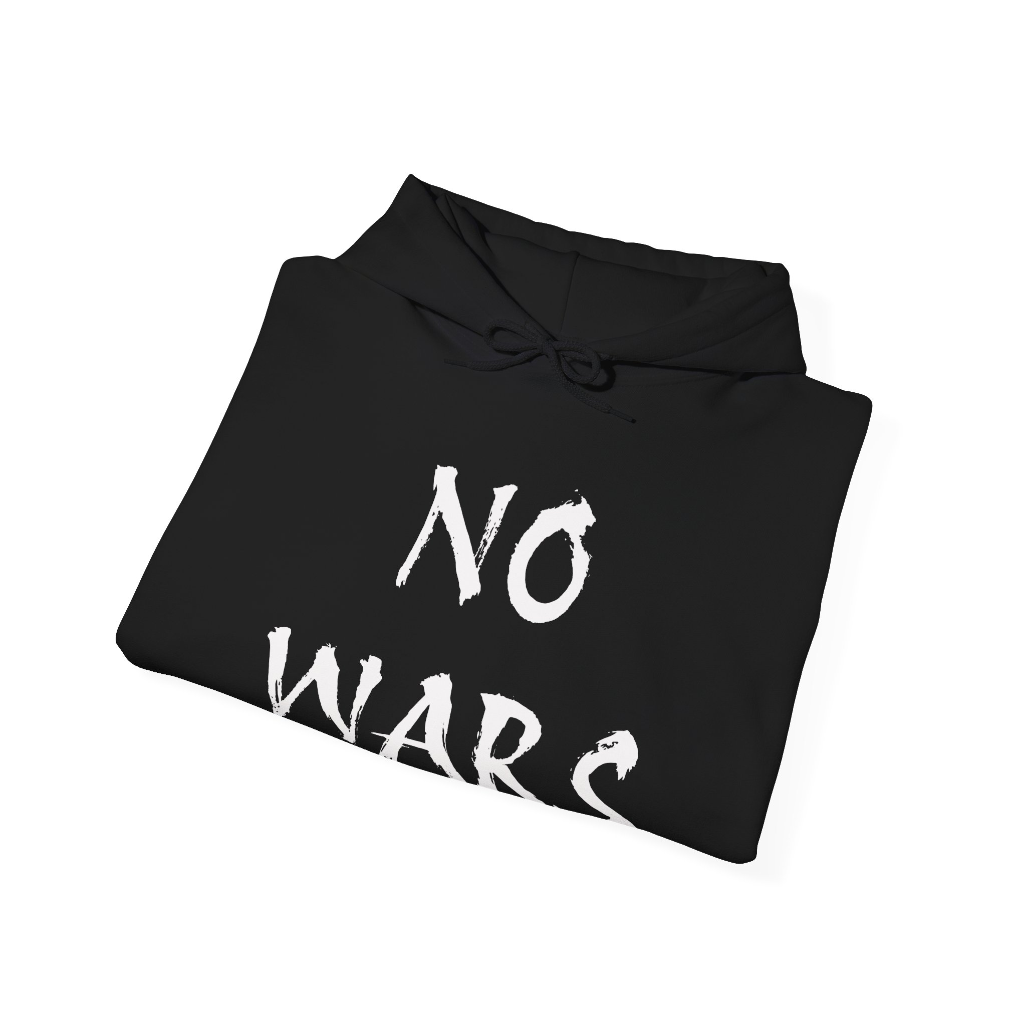 NO WARS Unisex Hooded Sweatshirt - Image 4