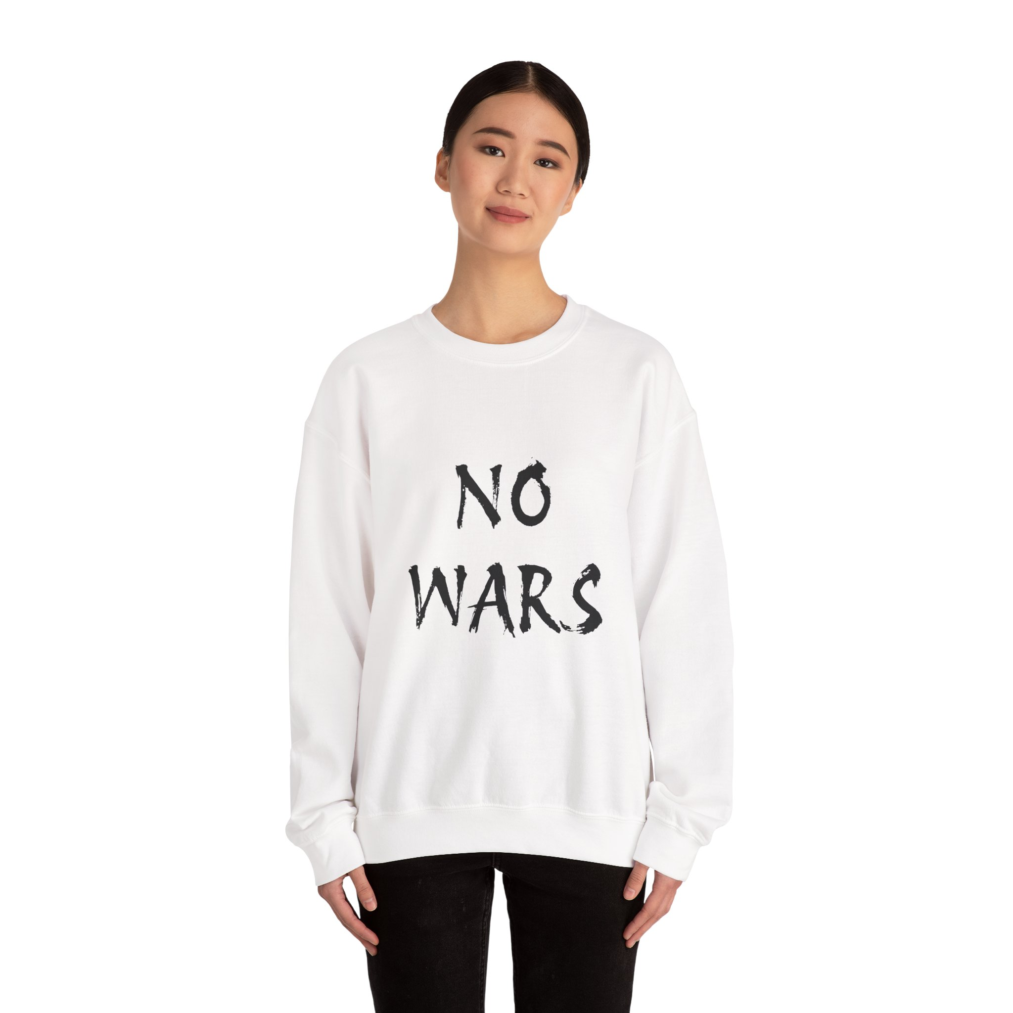 NO WARS Unisex Sweatshirt - Image 4