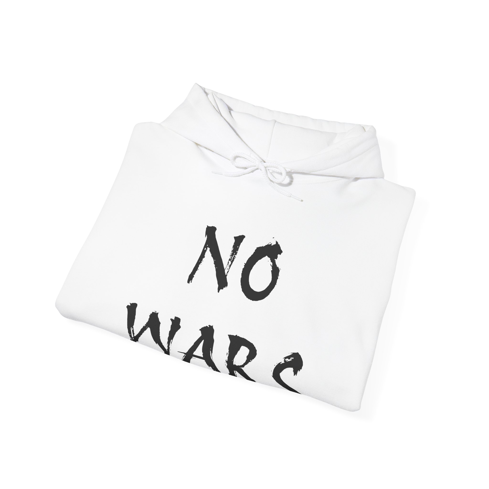 NO WARS Unisex Hooded Sweatshirt - Image 4