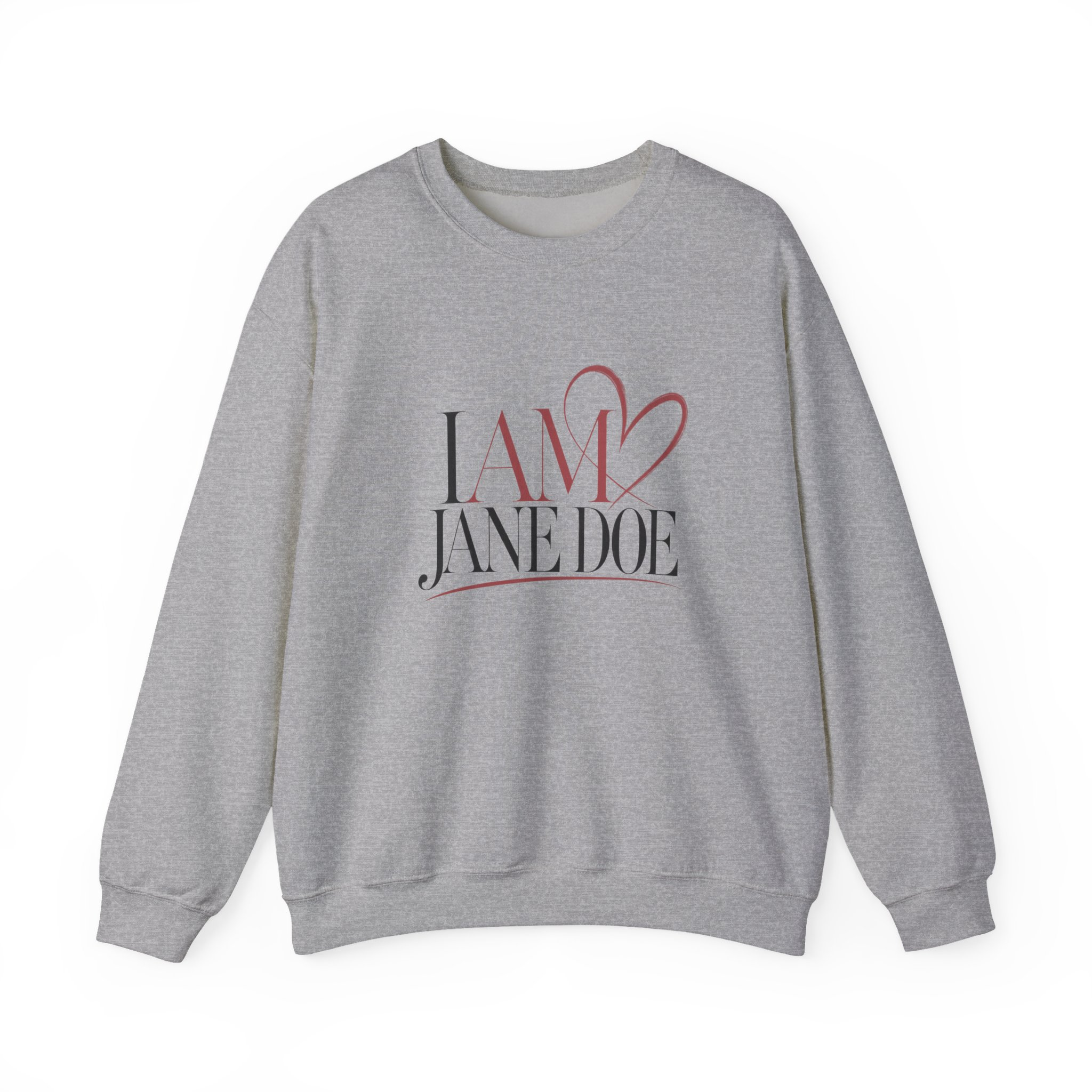 I AM JANE DOE - QUIET STRENGTH (Style 005) Unisex Sweatshirt - Image 5