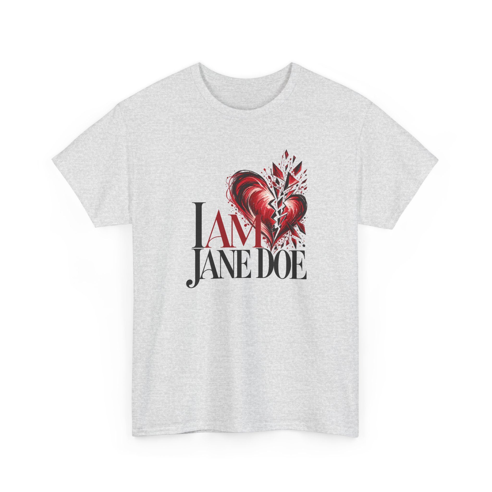 I AM JANE DOE - STILL BEATING (Style 007) Unisex T-Shirt - Image 3