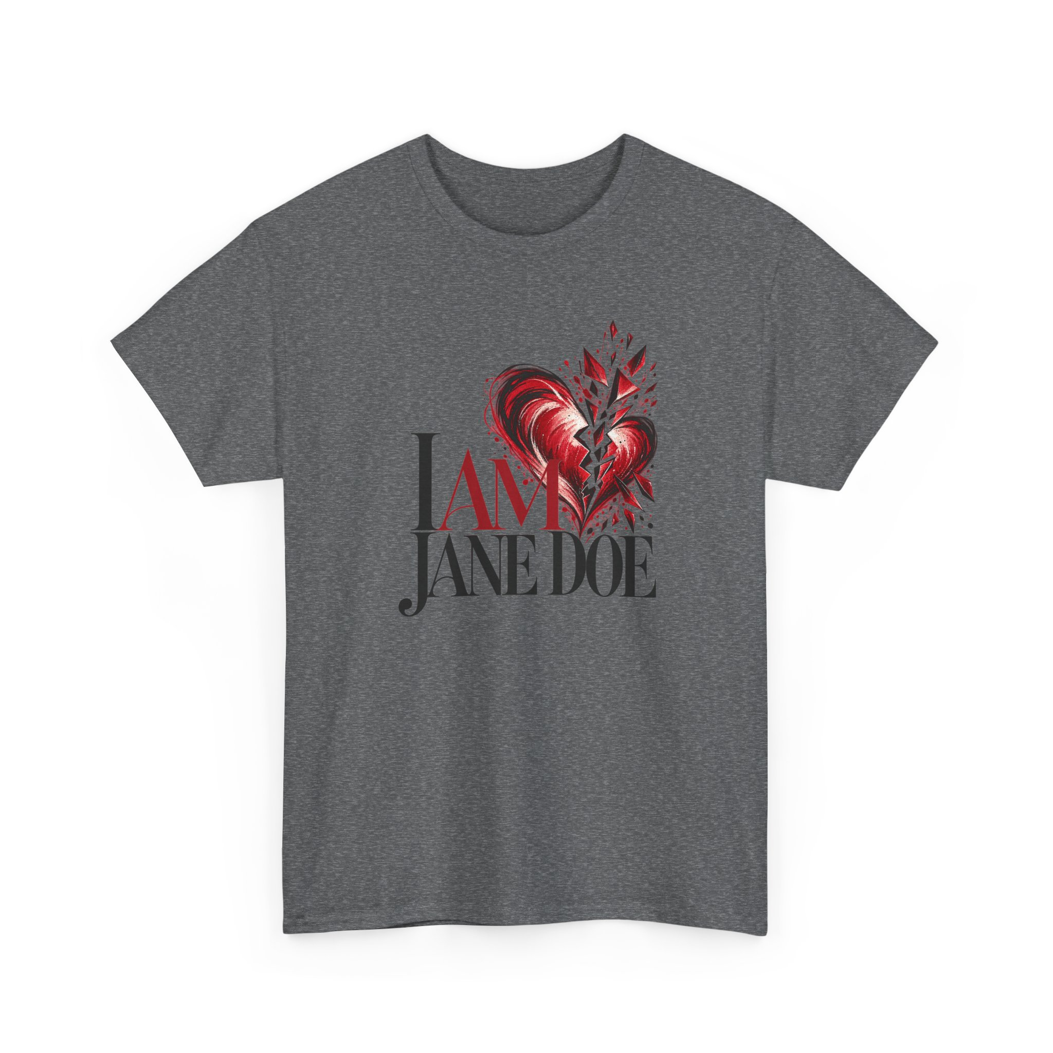 I AM JANE DOE - STILL BEATING (Style 007) Unisex T-Shirt - Image 7