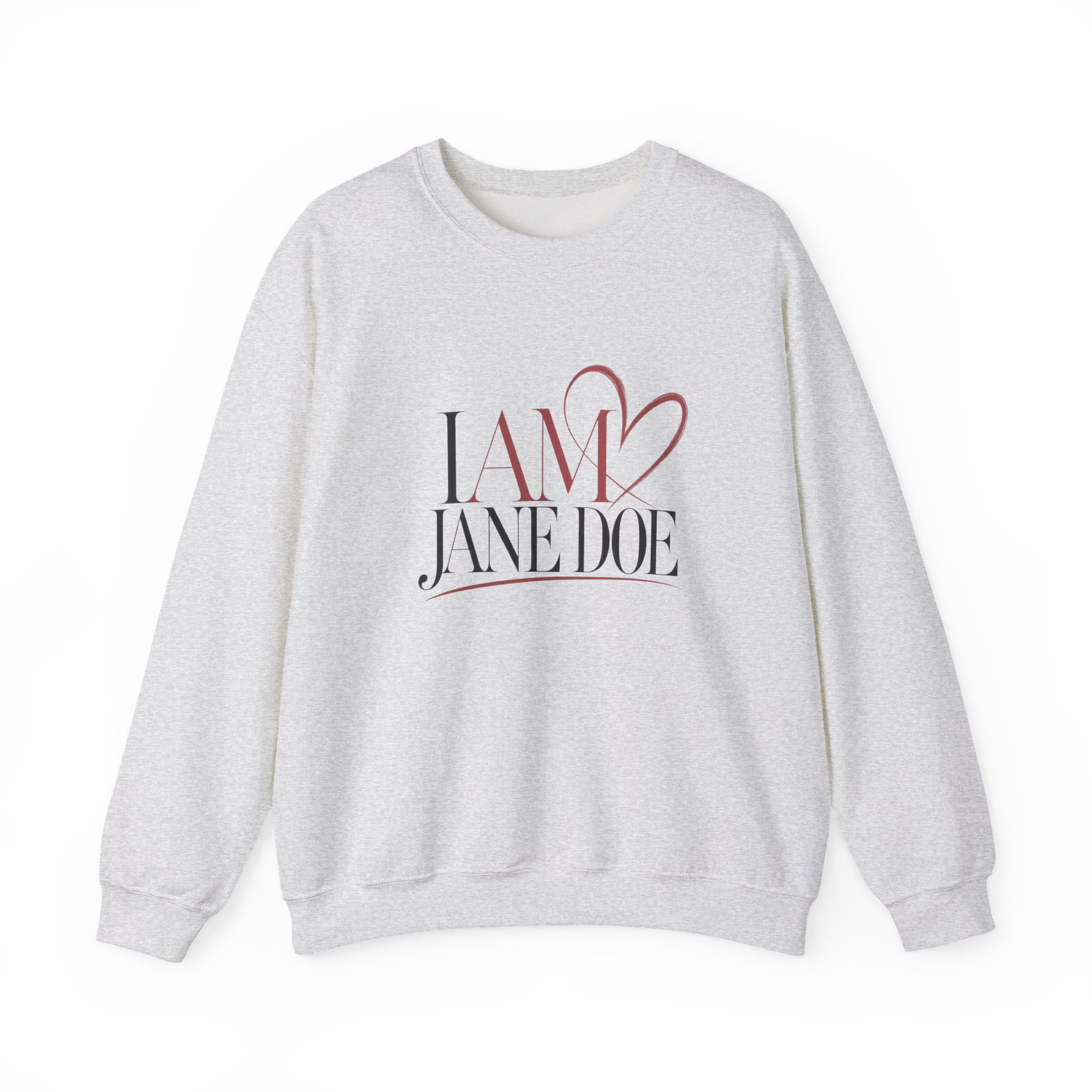 I AM JANE DOE - QUIET STRENGTH (Style 005) Unisex Sweatshirt - Image 3