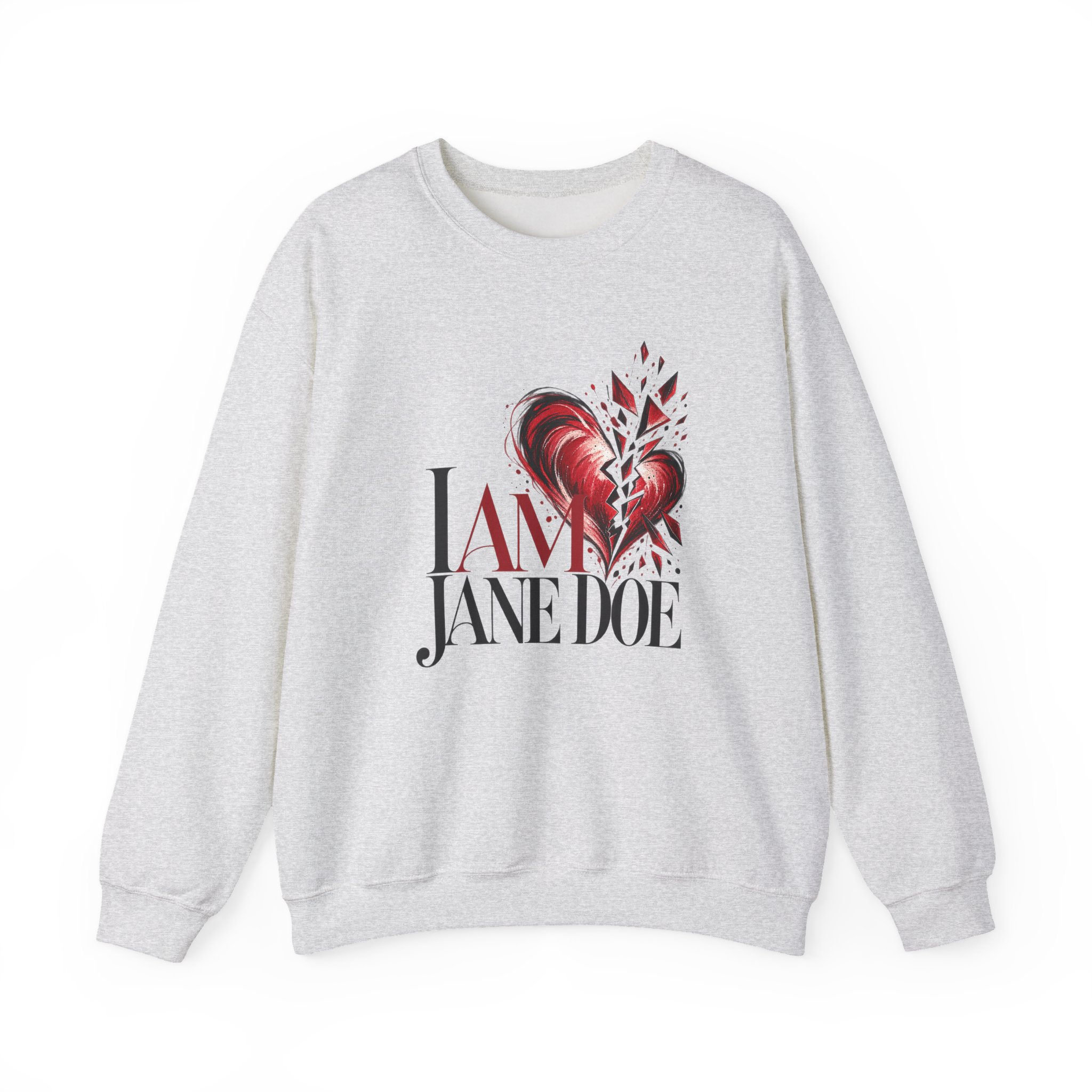 I AM JANE DOE - STILL BEATING (Style 007) Unisex Sweatshirt - Image 3