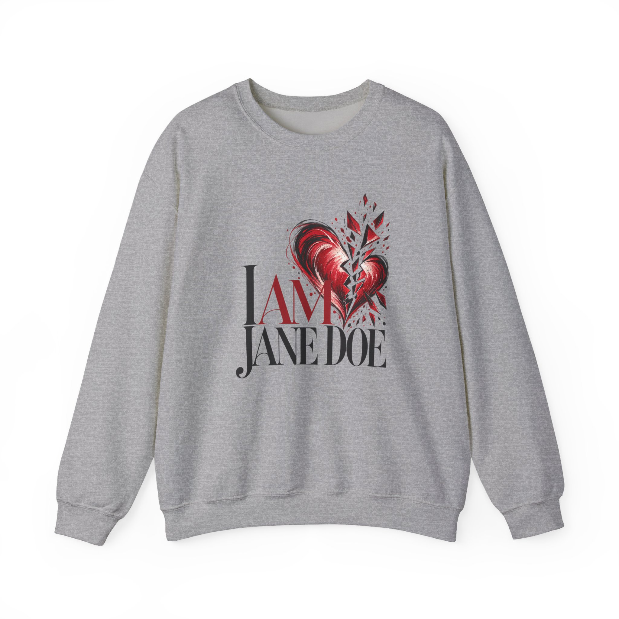 I AM JANE DOE - STILL BEATING (Style 007) Unisex Sweatshirt - Image 5