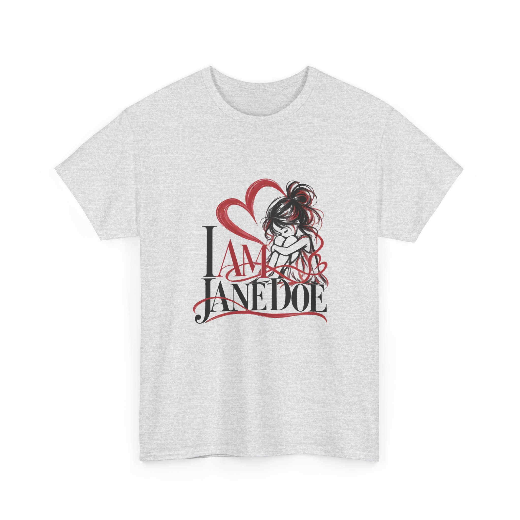 I AM JANE DOE - THE EMBRACE (Style 006) Unisex T-Shirt - Image 3