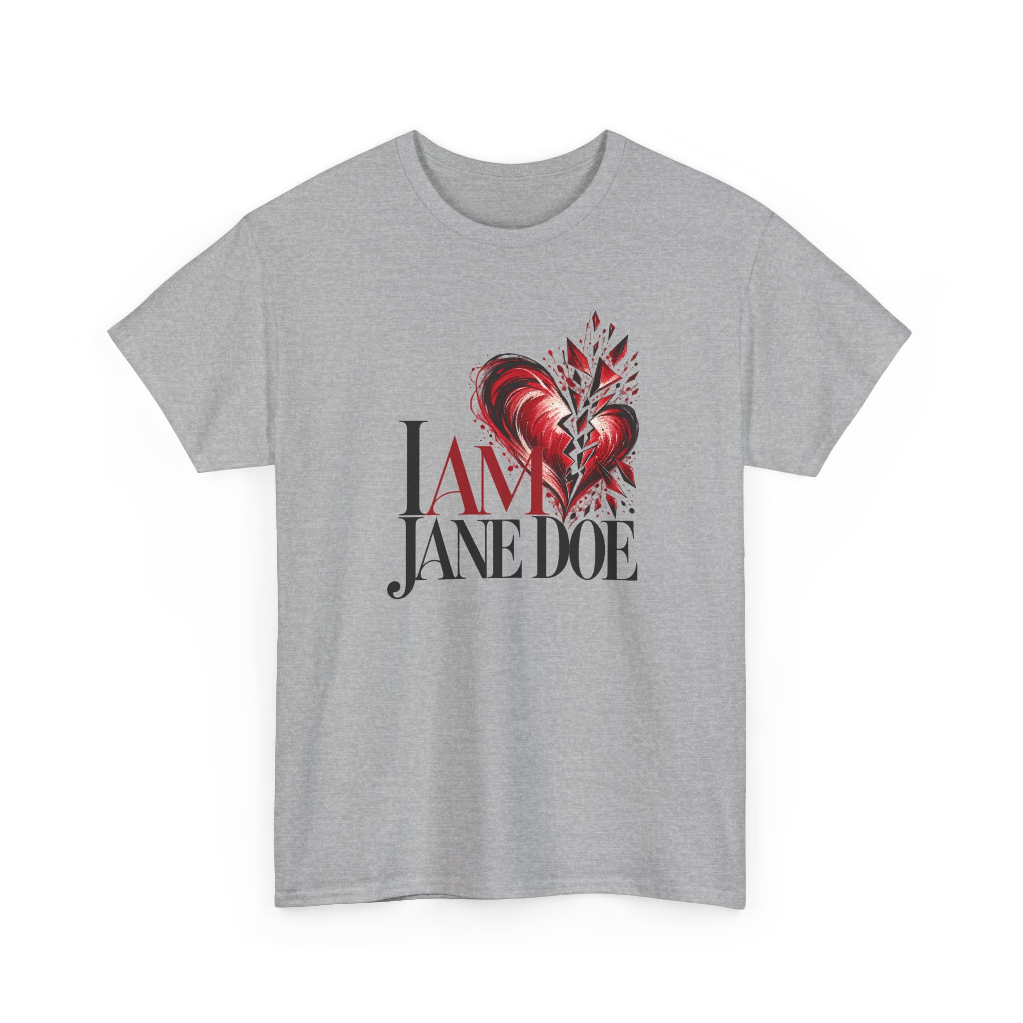 I AM JANE DOE - STILL BEATING (Style 007) Unisex T-Shirt - Image 5
