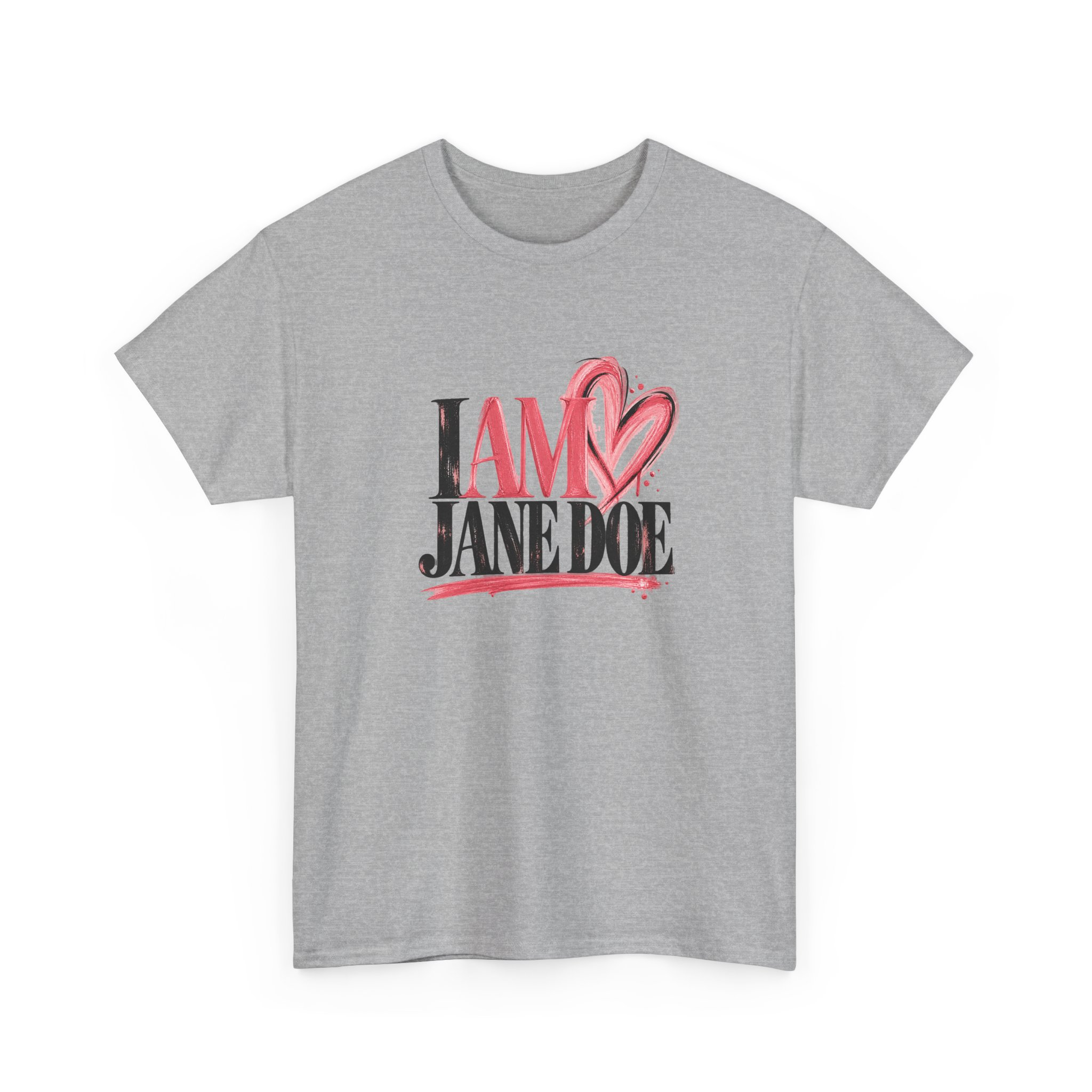 I AM JANE DOE - BRAVE HEART (Style 003) Unisex T-Shirt - Image 5