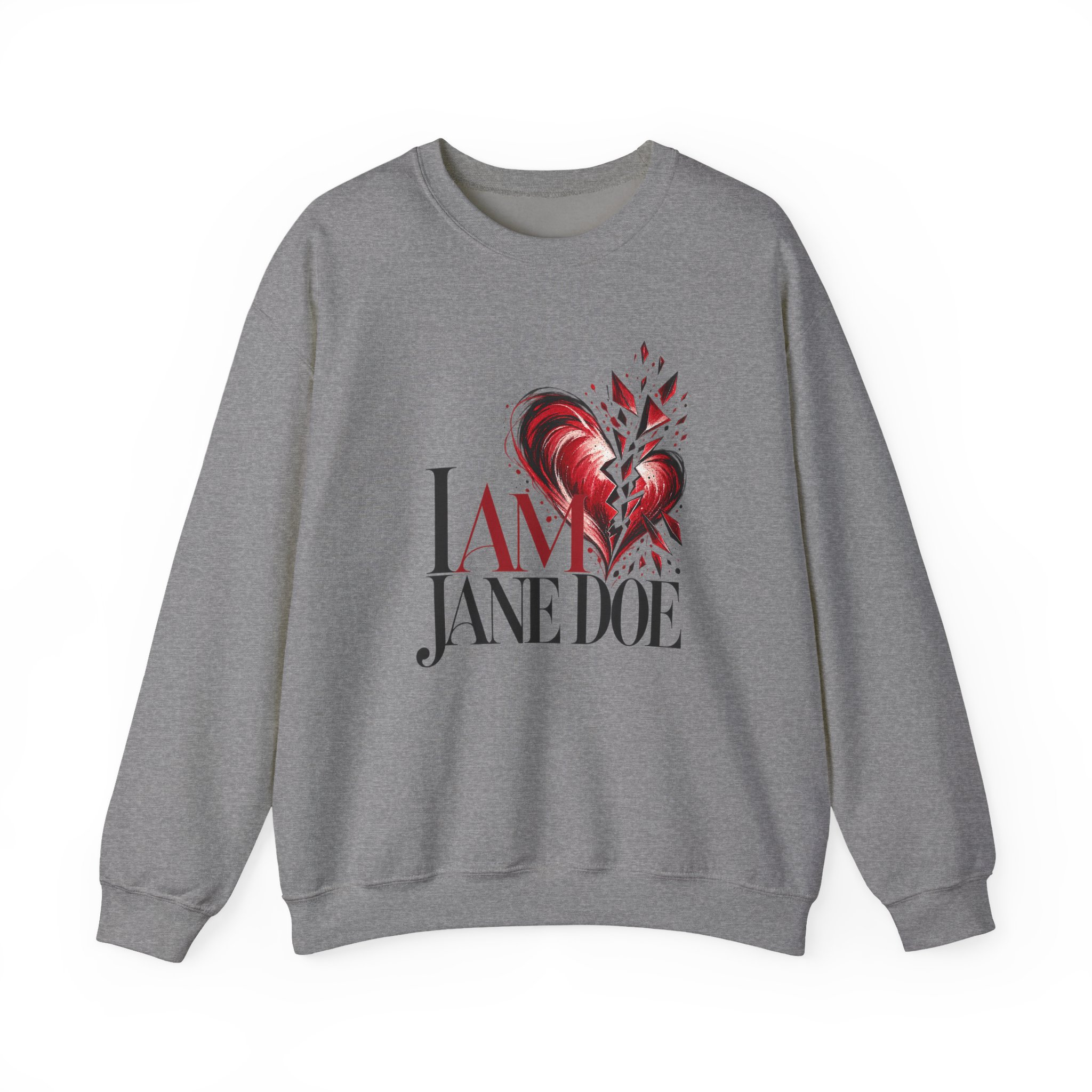 I AM JANE DOE - STILL BEATING (Style 007) Unisex Sweatshirt - Image 7